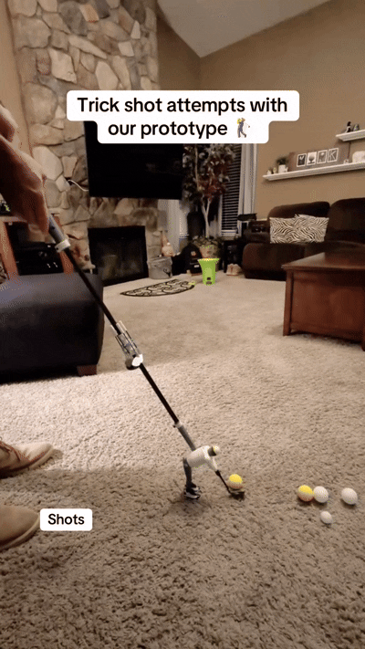 🔥LAST DAY 49% OFF🏌️‍♂️⛳Mini Golf Games - Funny Golfer Gifts for Kids, Unique Mini Golfer On A Stick😂