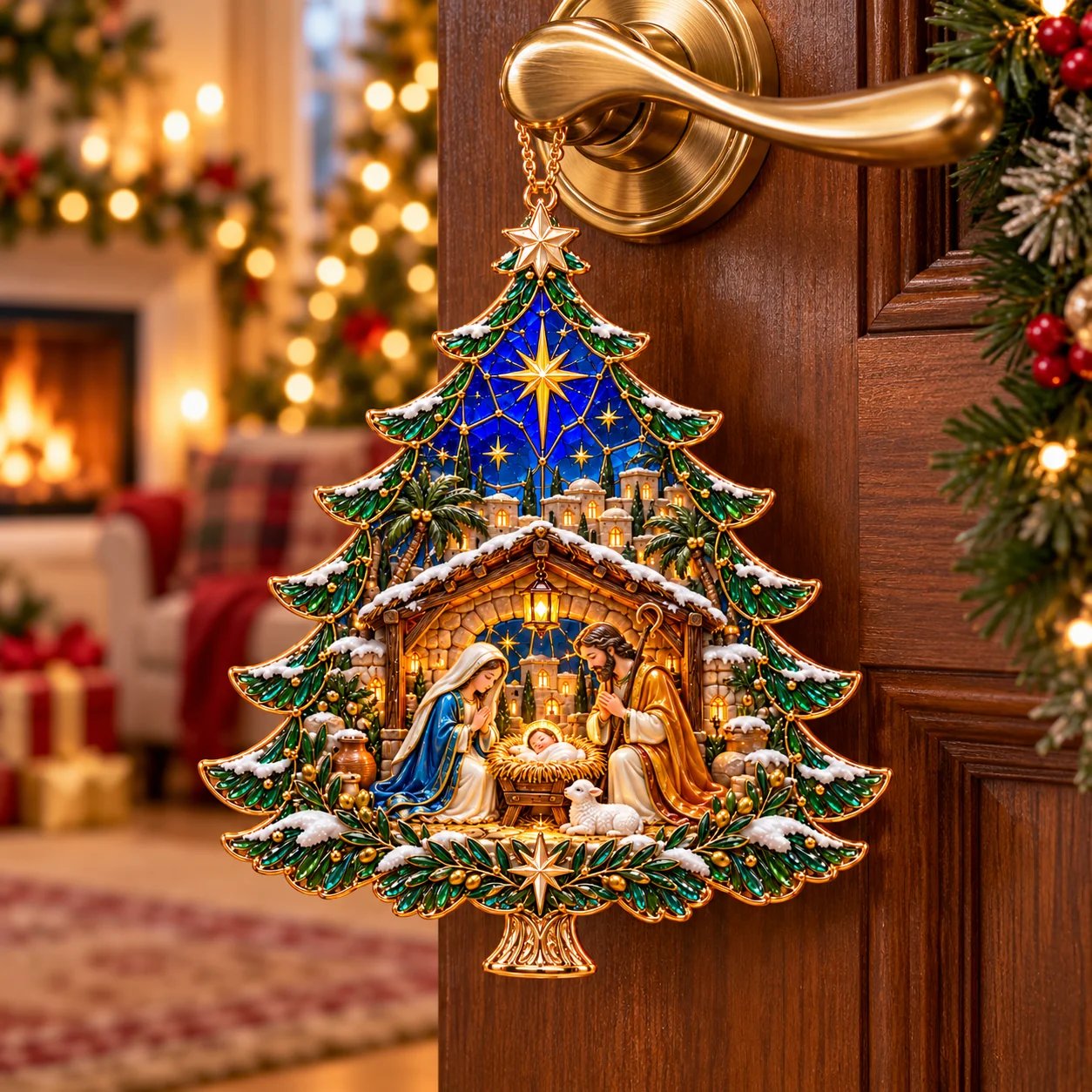 🔥Limited time 70% OFF - 🎄✝️2026 Nativity Christmas Tree Ornament - Bring Faith & Joy to Your Christmas Tree