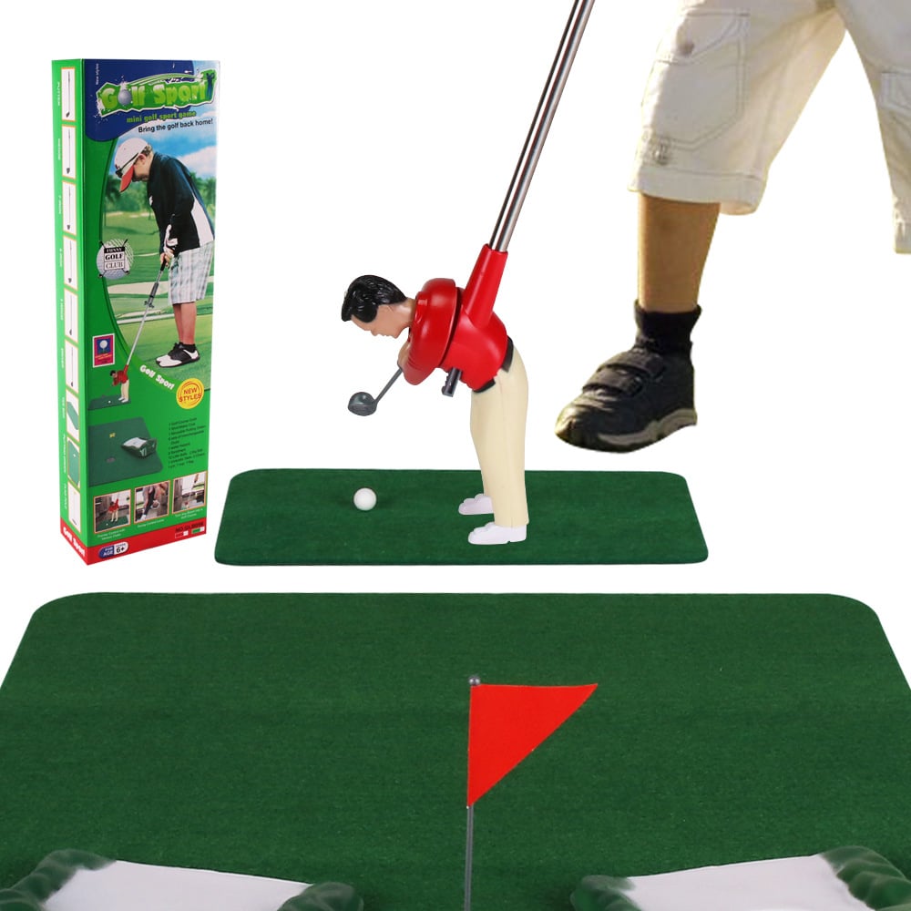 🔥LAST DAY 49% OFF🏌️‍♂️⛳Mini Golf Games - Funny Golfer Gifts for Kids, Unique Mini Golfer On A Stick😂