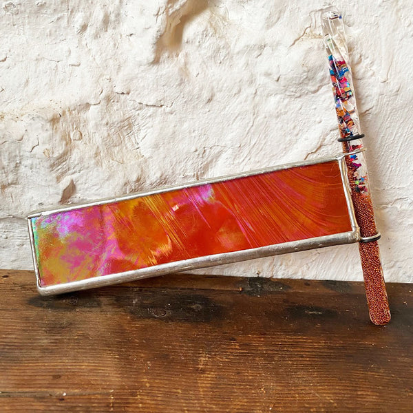 🔮 Mini AuraScope – A Stained Glass Kaleidoscope of Whimsy & Light ✨