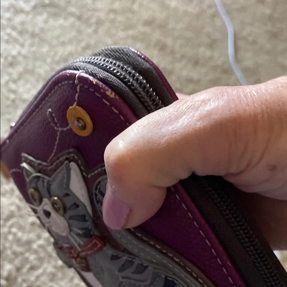 🔥 New Year Hot Sale 49% OFF🐱💼 Zip Around Wallet – Gray Tabby Cat🐾💖