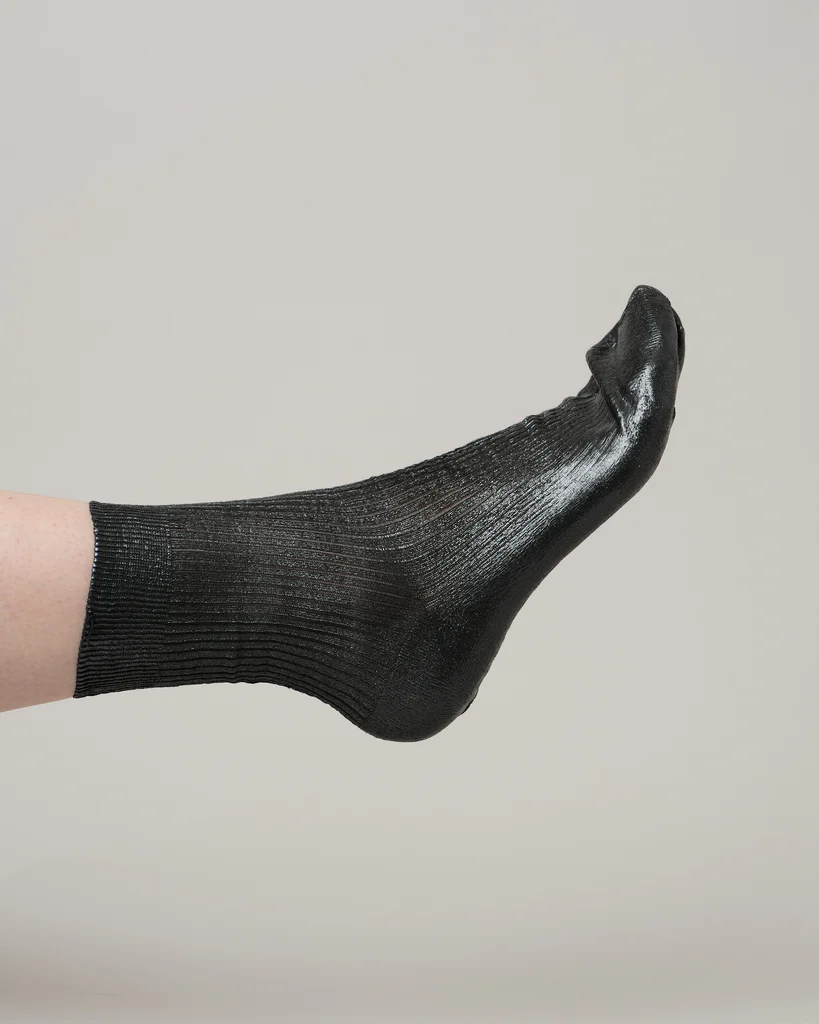 🔥LAST DAY 49% OFF🧦✨ Metallic Silk Sock — Where Luxury Meets Light💖