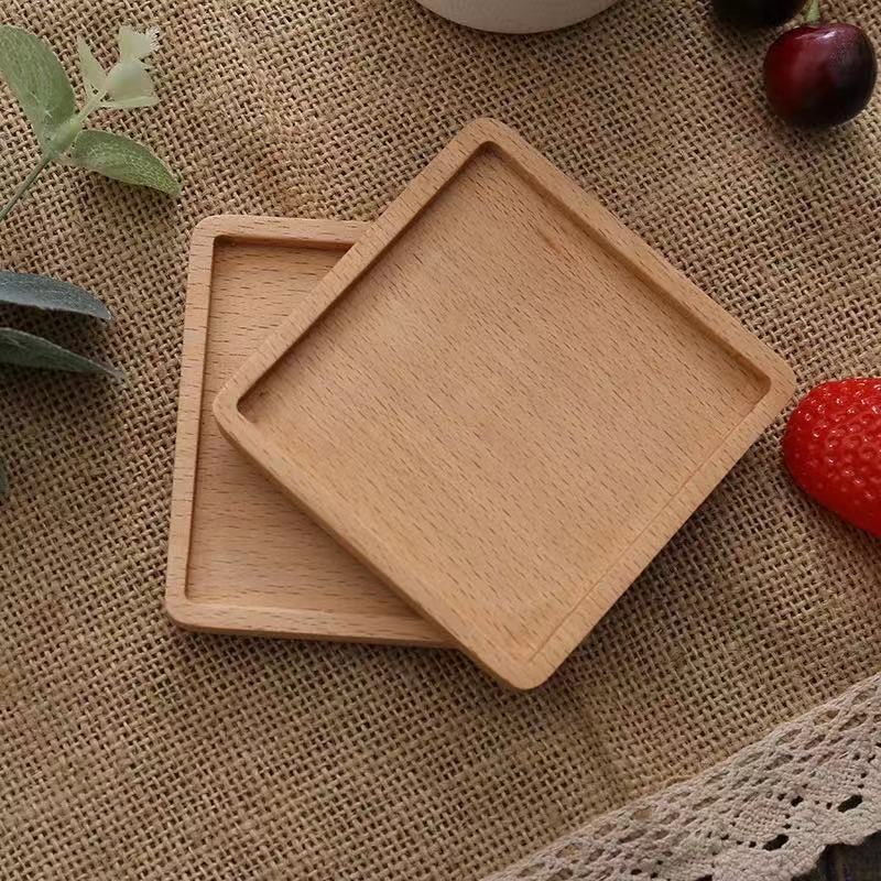 Minimalist Beech Wood Heat-Resistant Candle Mat