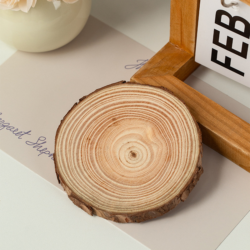 Wooden Slice Candle Heat Pad