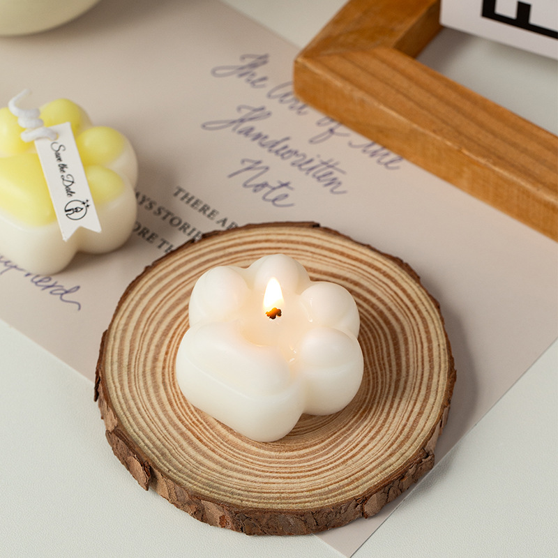 Wooden Slice Candle Heat Pad