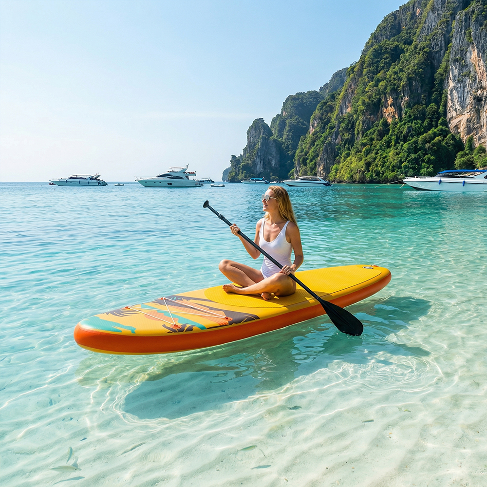 GOLDENE SONNENINSEL SUP BOARD