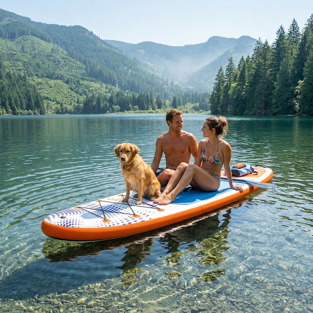 TROPISCHE VIOLETTWELLE SUP BOARD 335cm