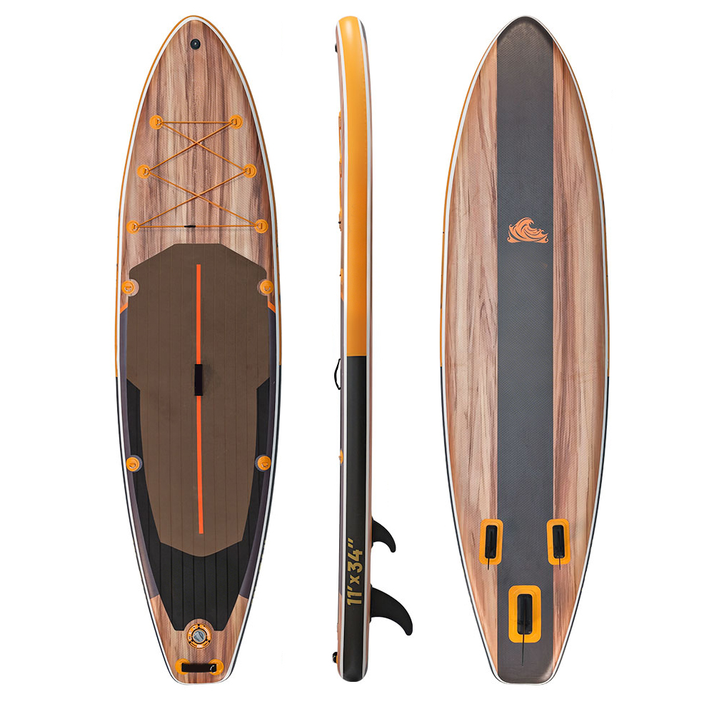TROPISCHE WALNUSSWELLE SUP BOARD 335cm
