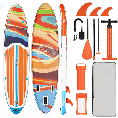 TROPISCHE FARBENWELLE SUP BOARD 335cm