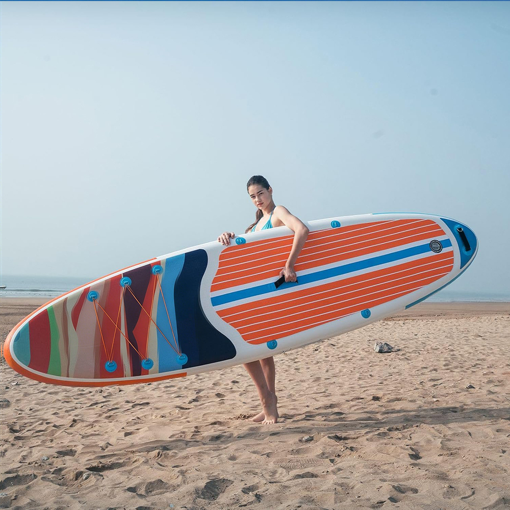 TROPISCHE FARBENWELLE SUP BOARD 335cm