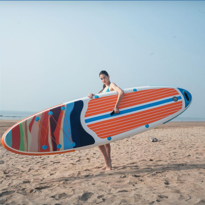 TROPISCHE FARBENWELLE SUP BOARD 335cm