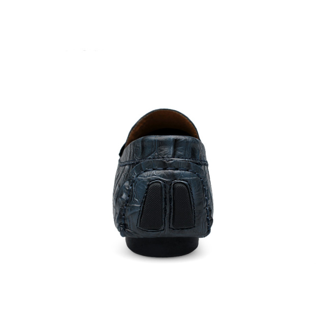 Men's Classic Crocodile Pattern Genuine Leather Loafers