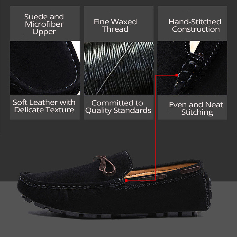 Men's Fashionable Loafers Comfortable Slip-On Driving Shoes