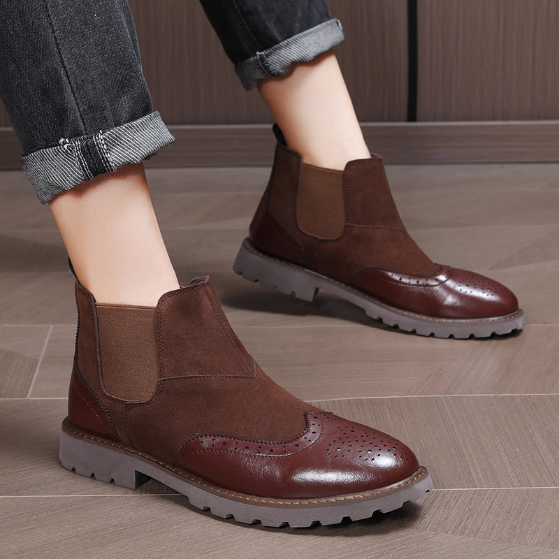 Men's Suede Chelsea Boots