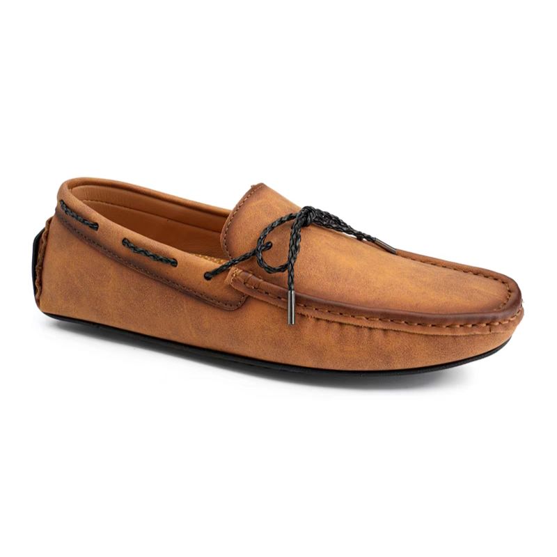 Premium Men's Leather Shoes - All-Season & Fleece Options Driving shoes
