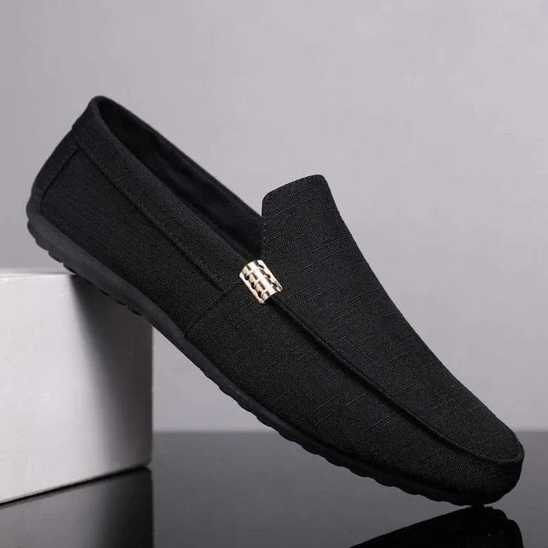 Men's Fashion Loafers - Breathable, Durable Soles