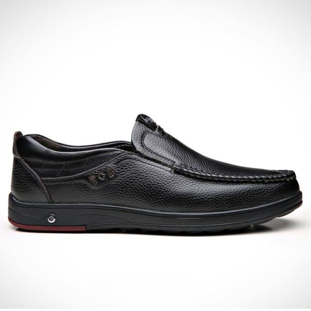Men's Leather Dress Shoes Slip-on soft-soled Loafers