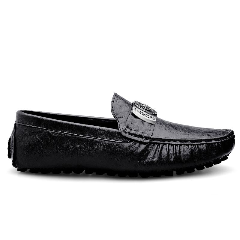 Men's Premium Leather Flexible Rubber Sole Loafers