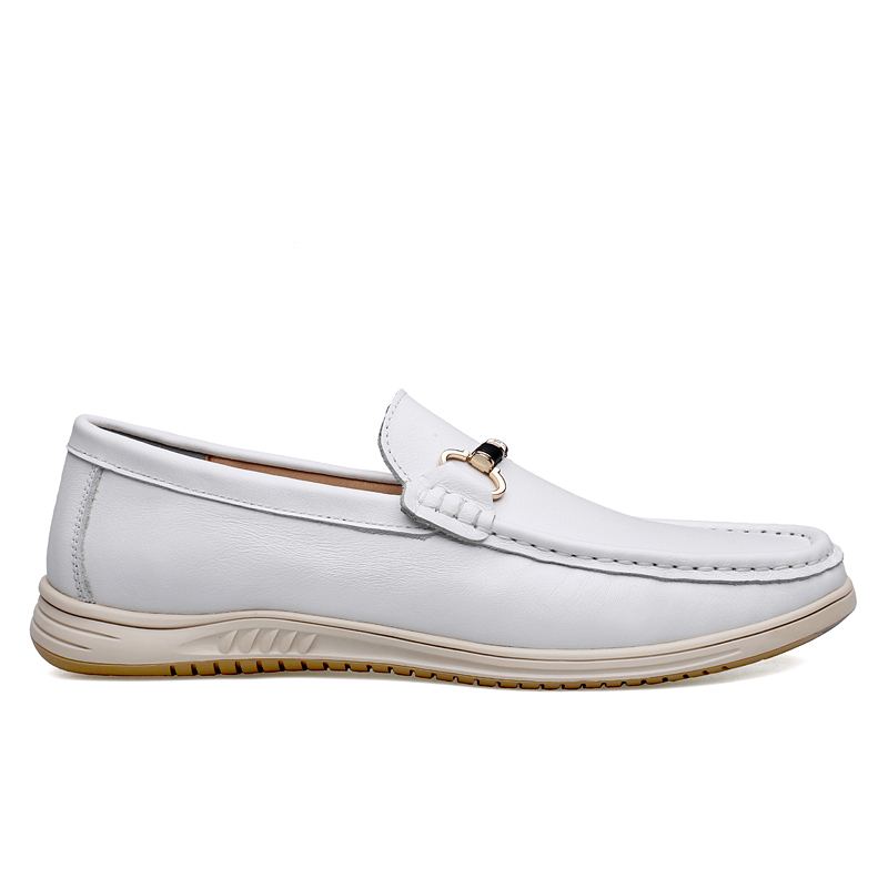 Men's Premium Leather Casual Loafers for Comfortable Daily Wear