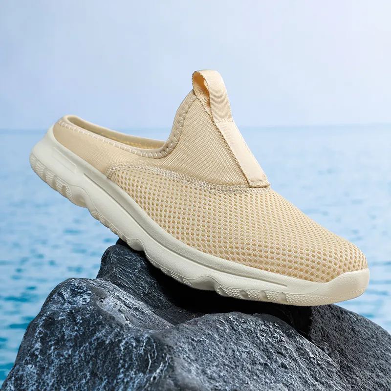 Men's  Breathable Barefoot Sandals – Lightweight Mesh with Slip-On Design for Casual, Everyday Wear