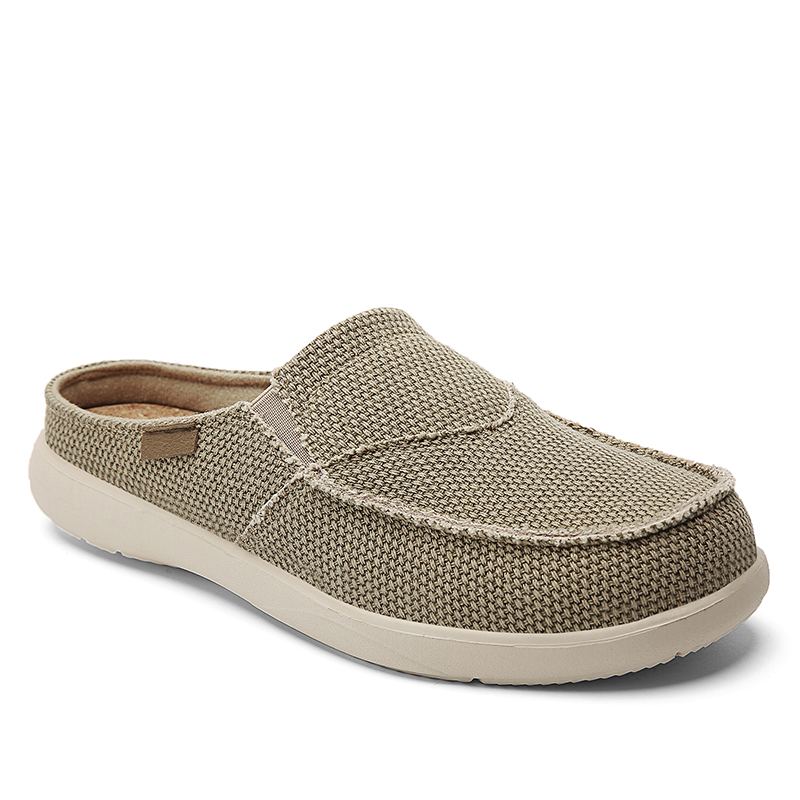 Men's Casual Canvas Slip-On Footwear-Karanmore