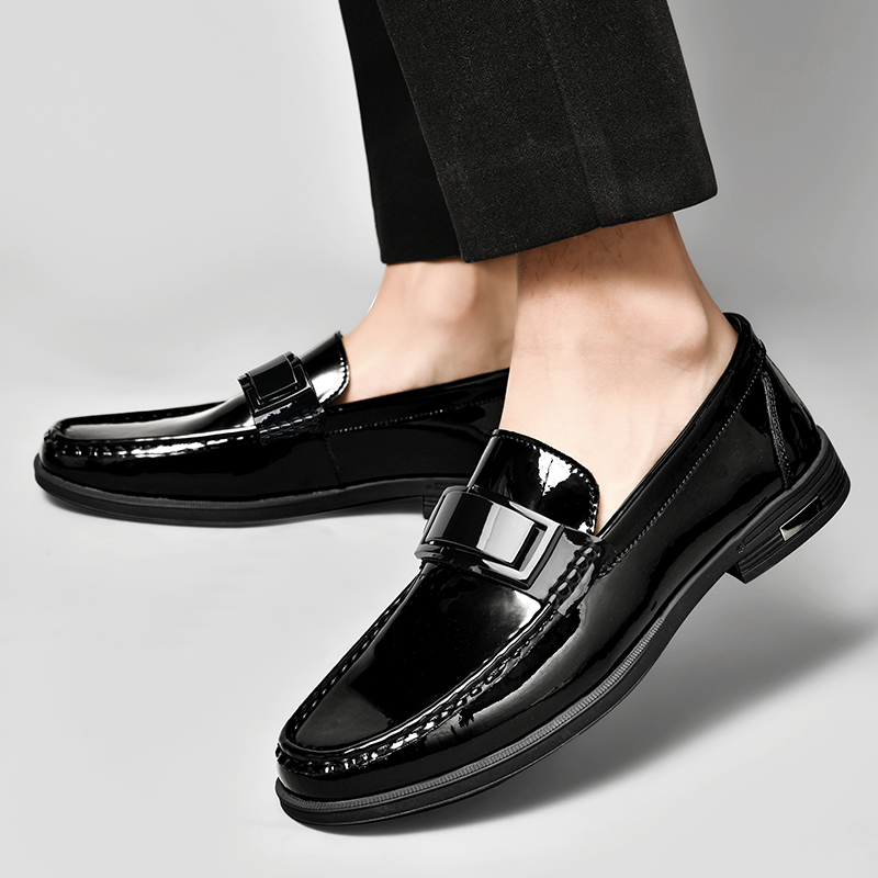 Men's genuine leather Loafers for Business 