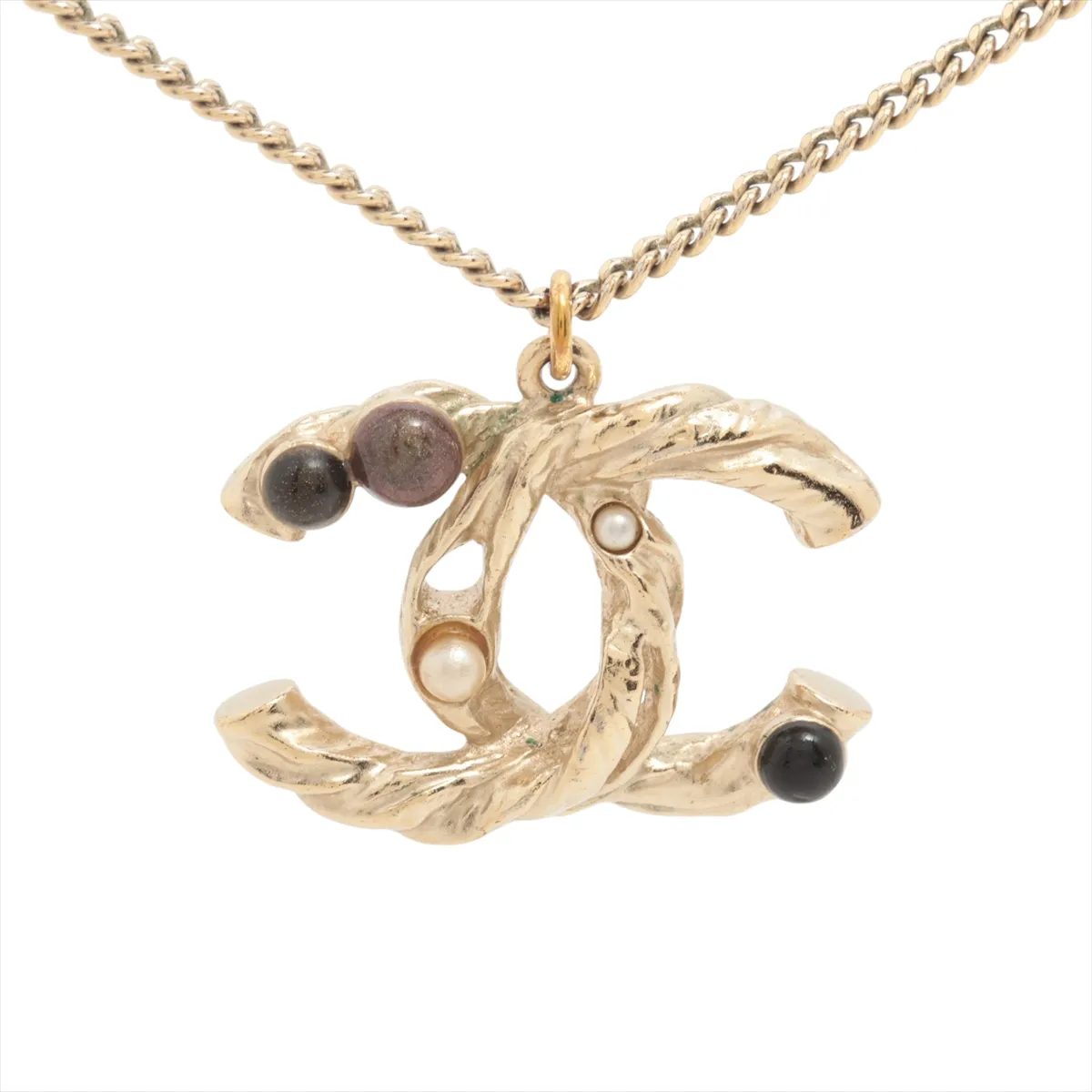 C Double C Pearl Necklace