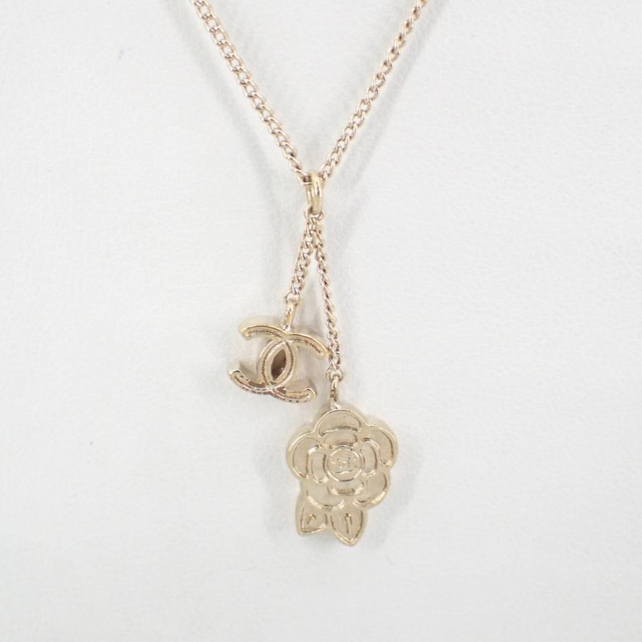 C Camellia Gold Double C Necklace