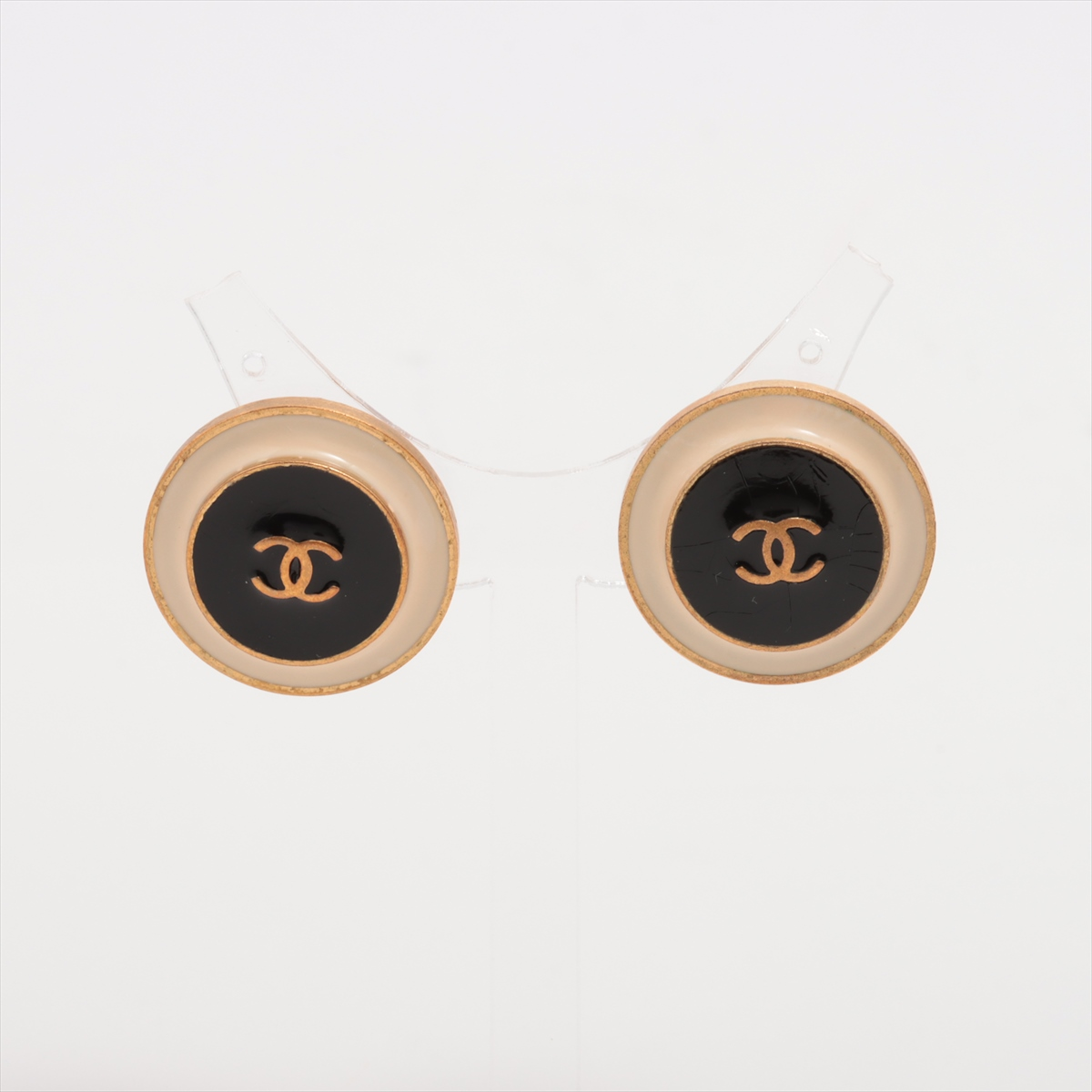C Disc Earrings