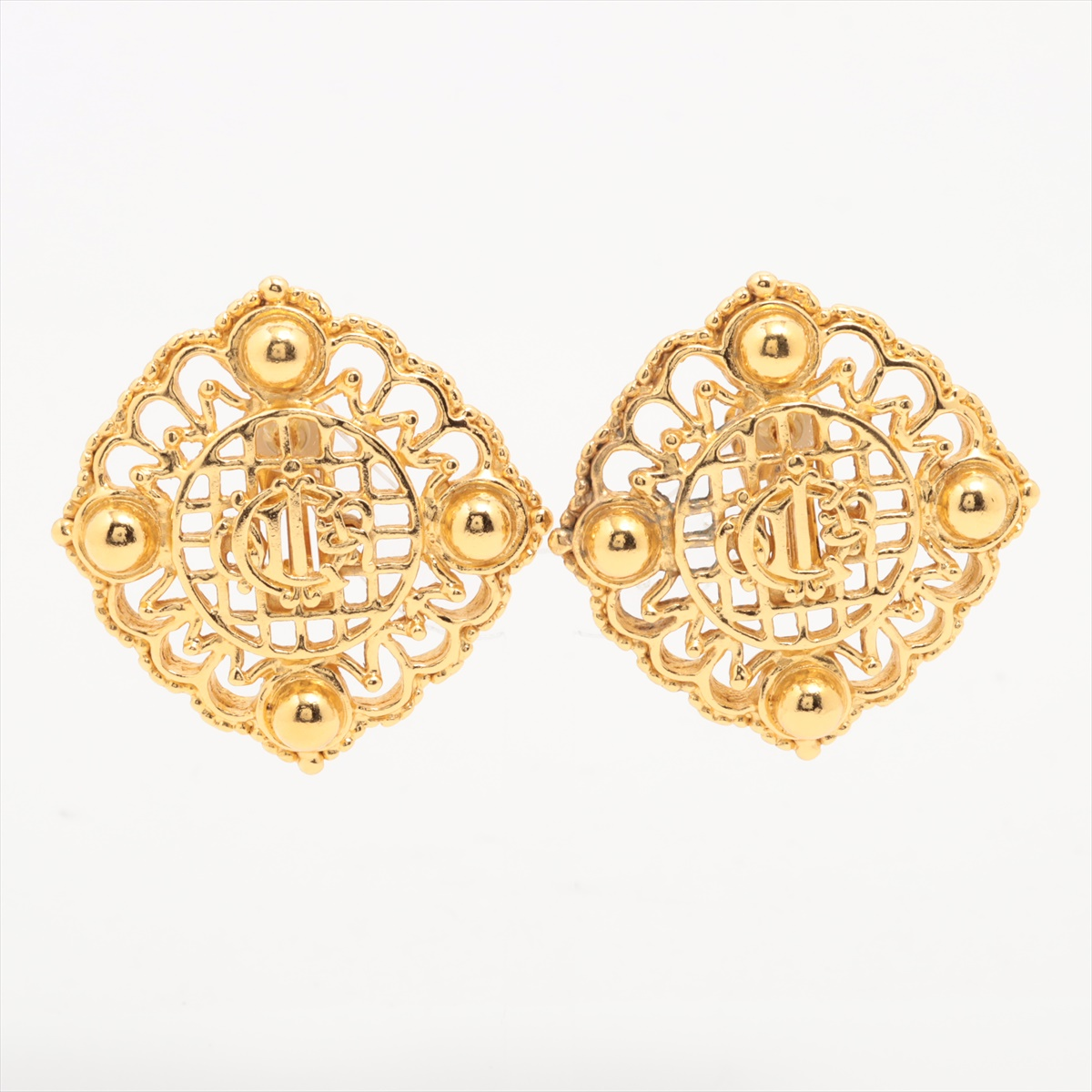 D Pumpkin carriage earrings