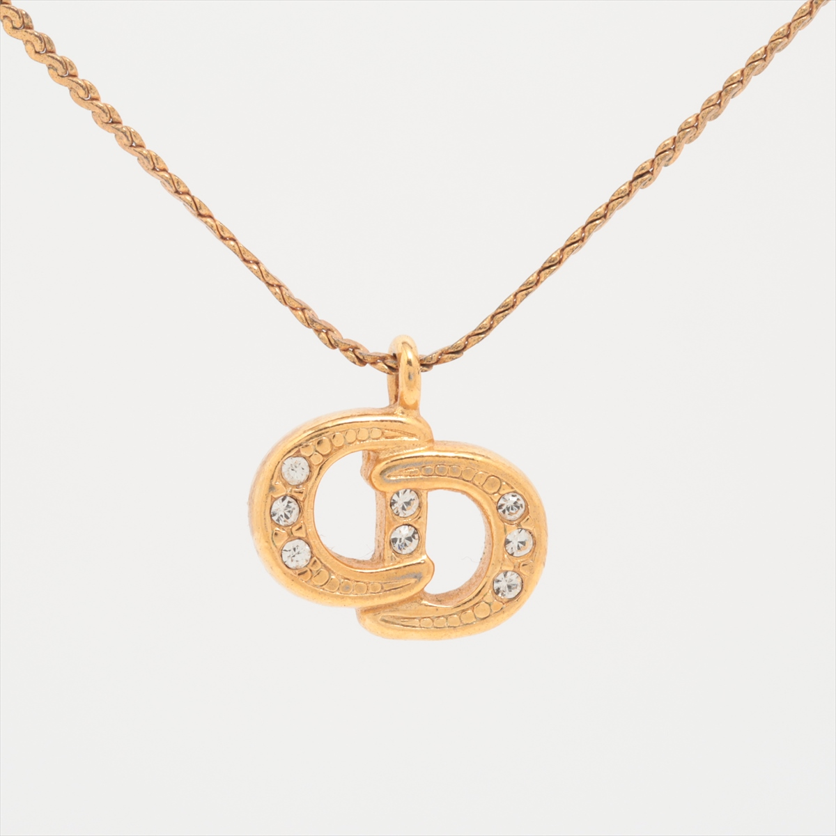 D Diamond CD necklace