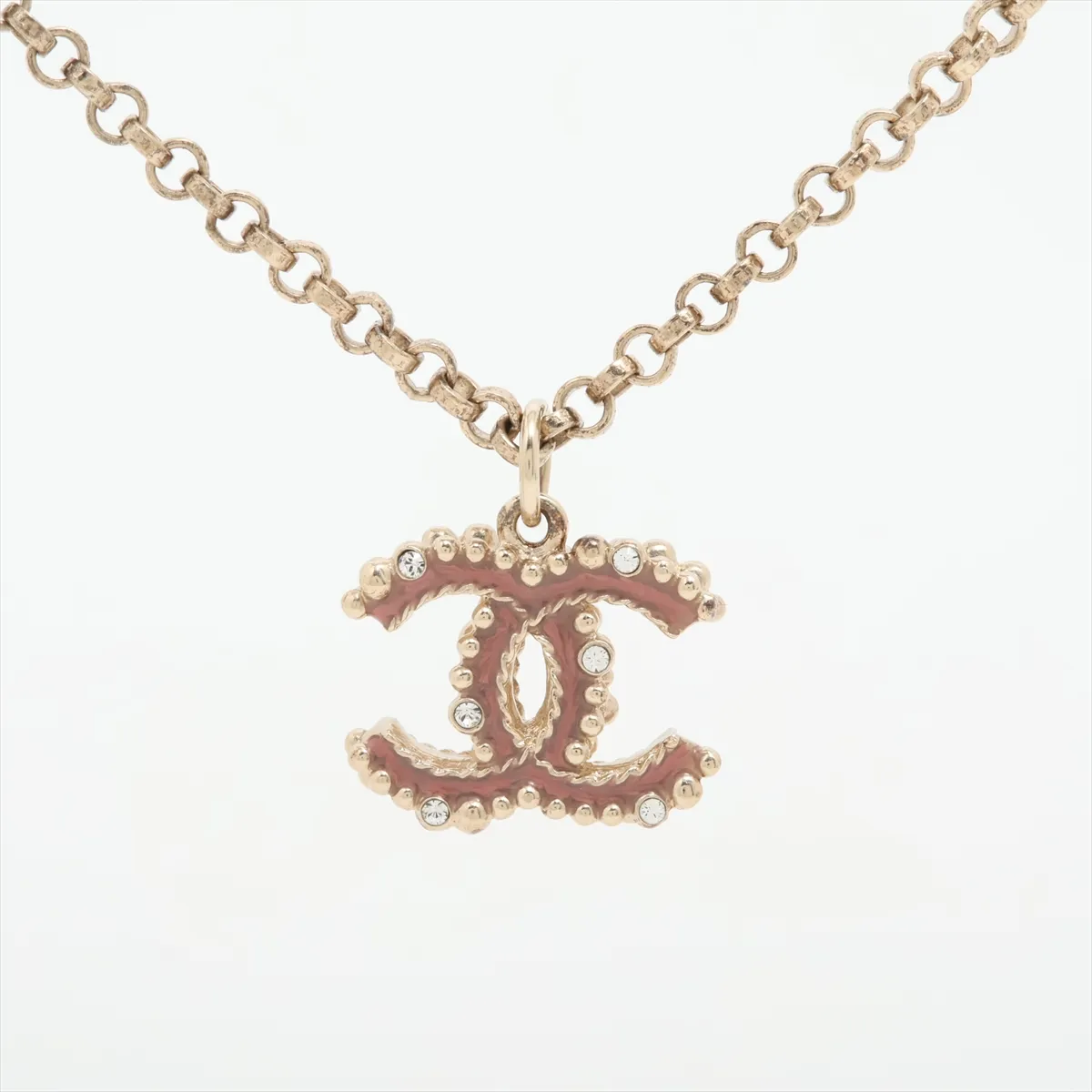 C Blush Pink Vintage Necklace