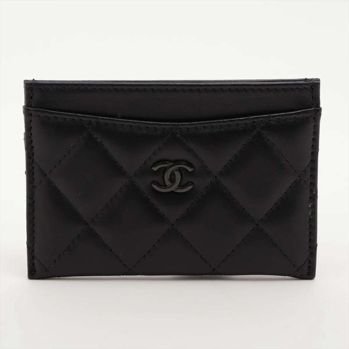 C Classic black card holder