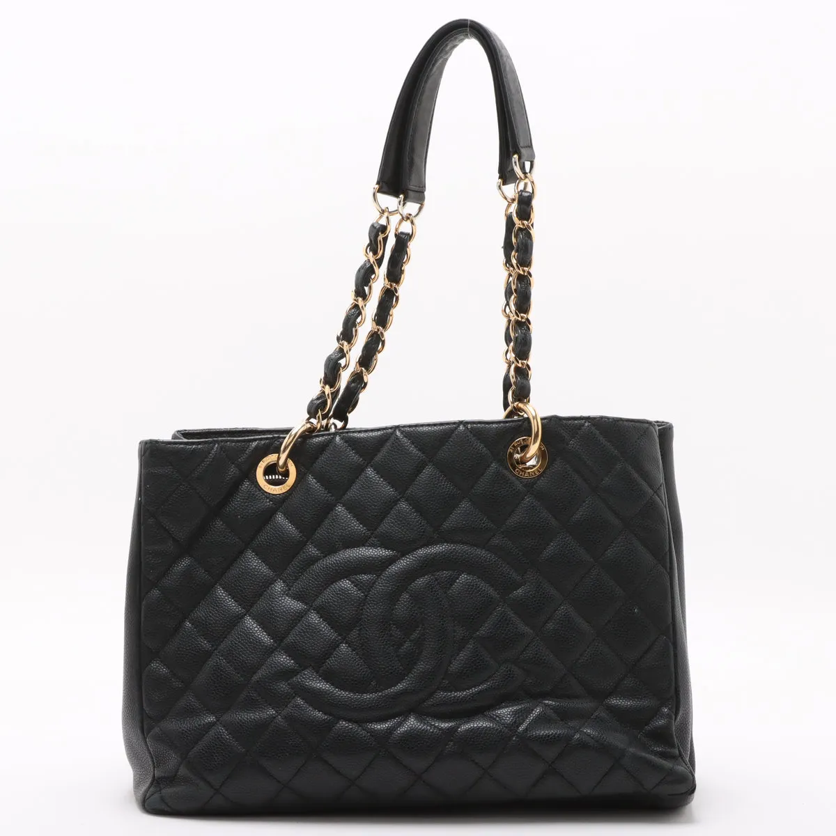 C Black and Gold GST Bag
