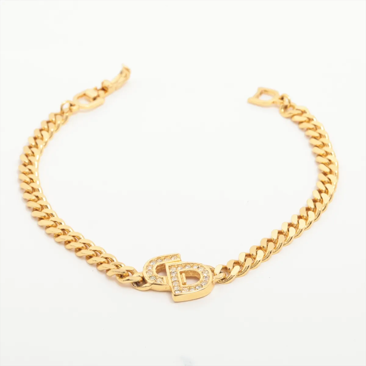 D CD chain bracelet