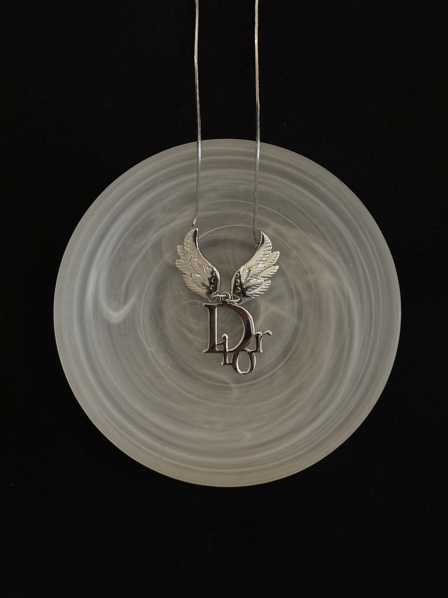 D Goddess Wings Necklace