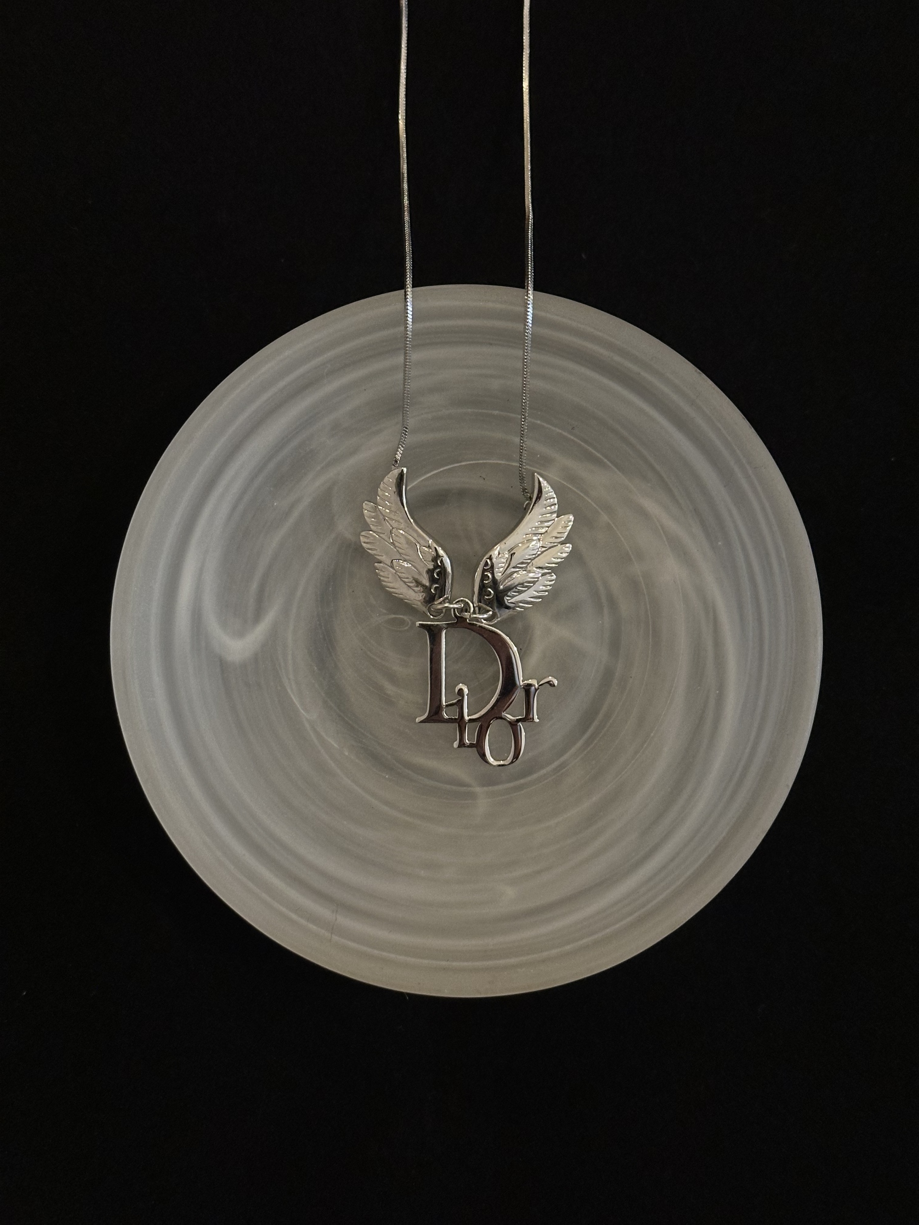 D Goddess Wings Necklace