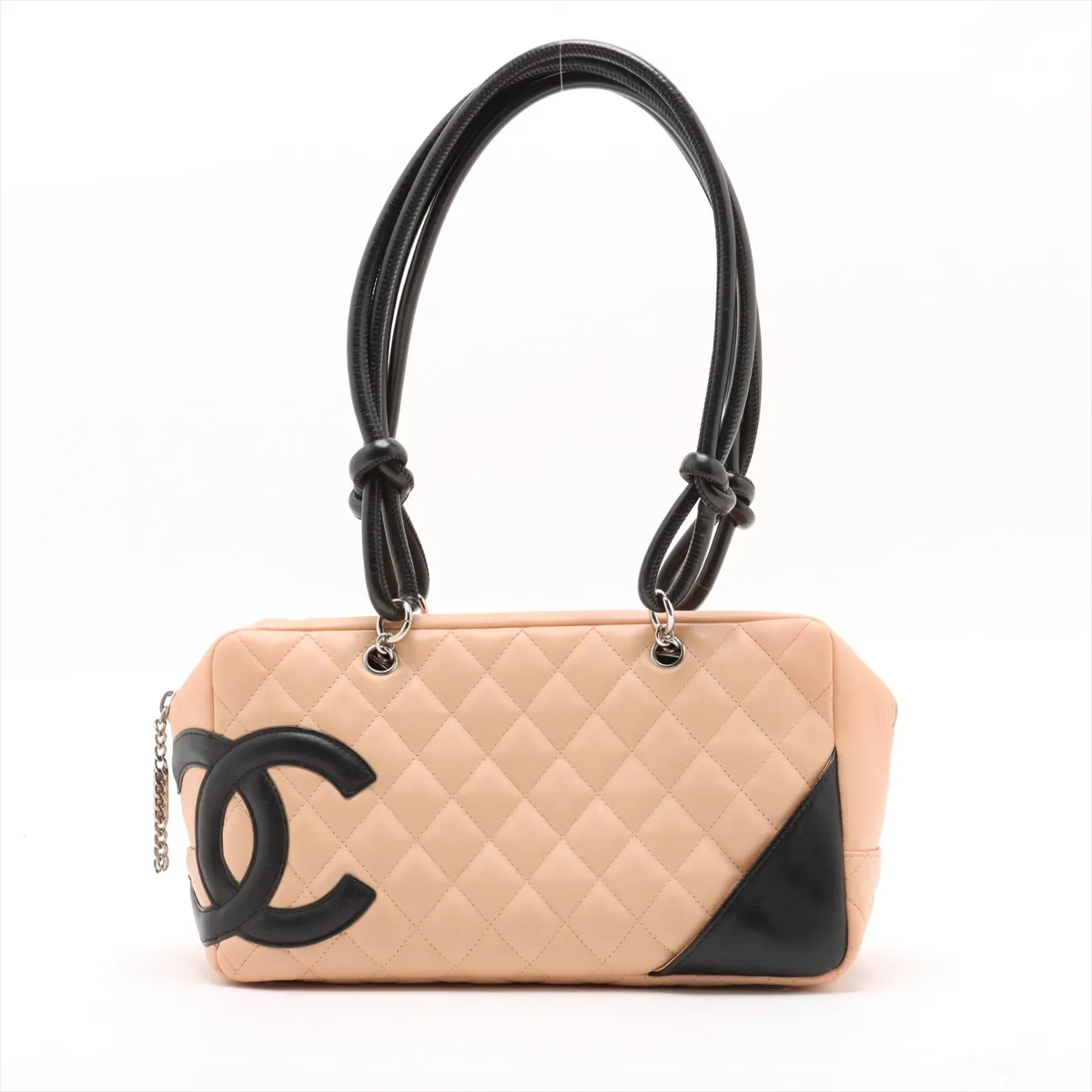 C Milk tea colored Kangpeng pillow bag