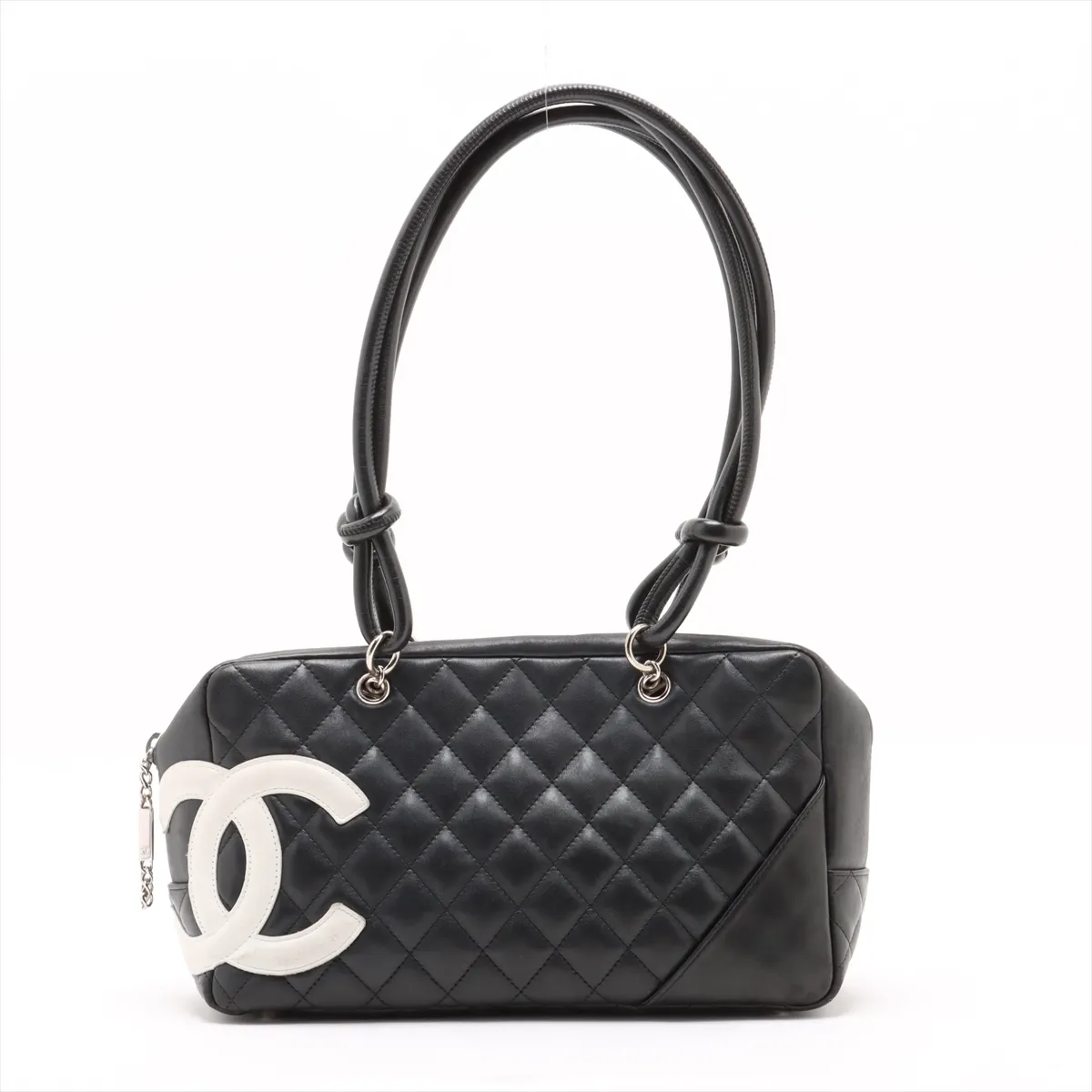 C Black and White Kangpeng pillow bag