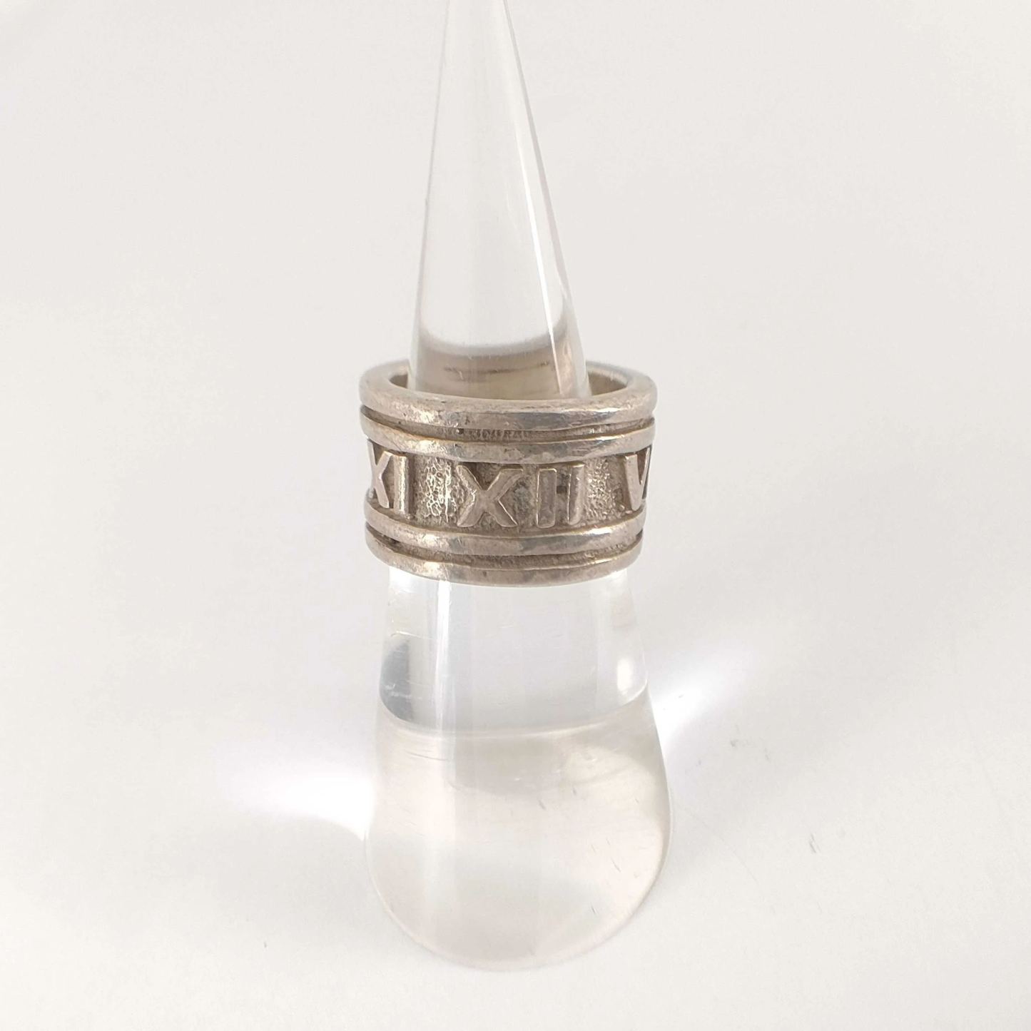 T Wide Roman Ring