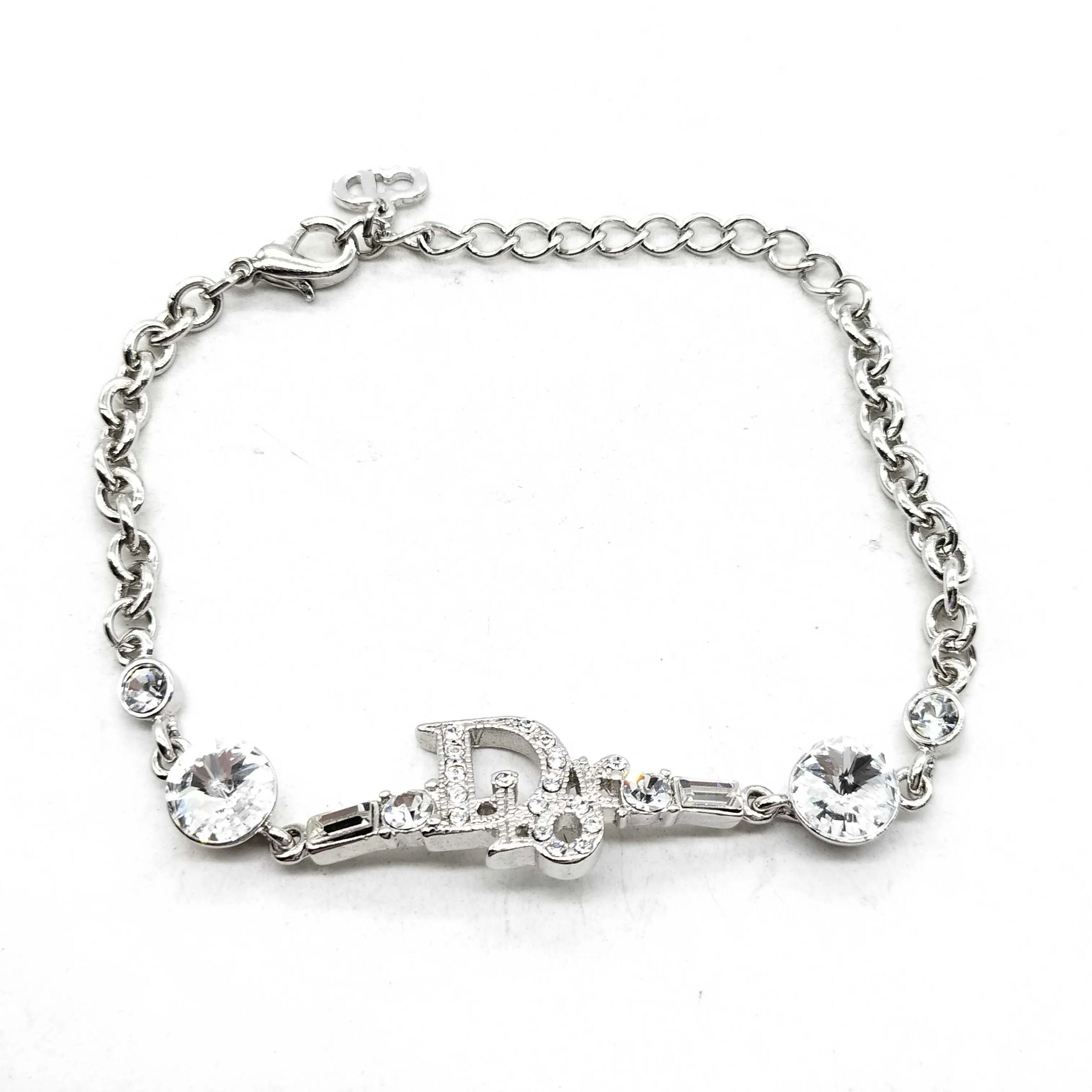 D Rhinestone Bracelet