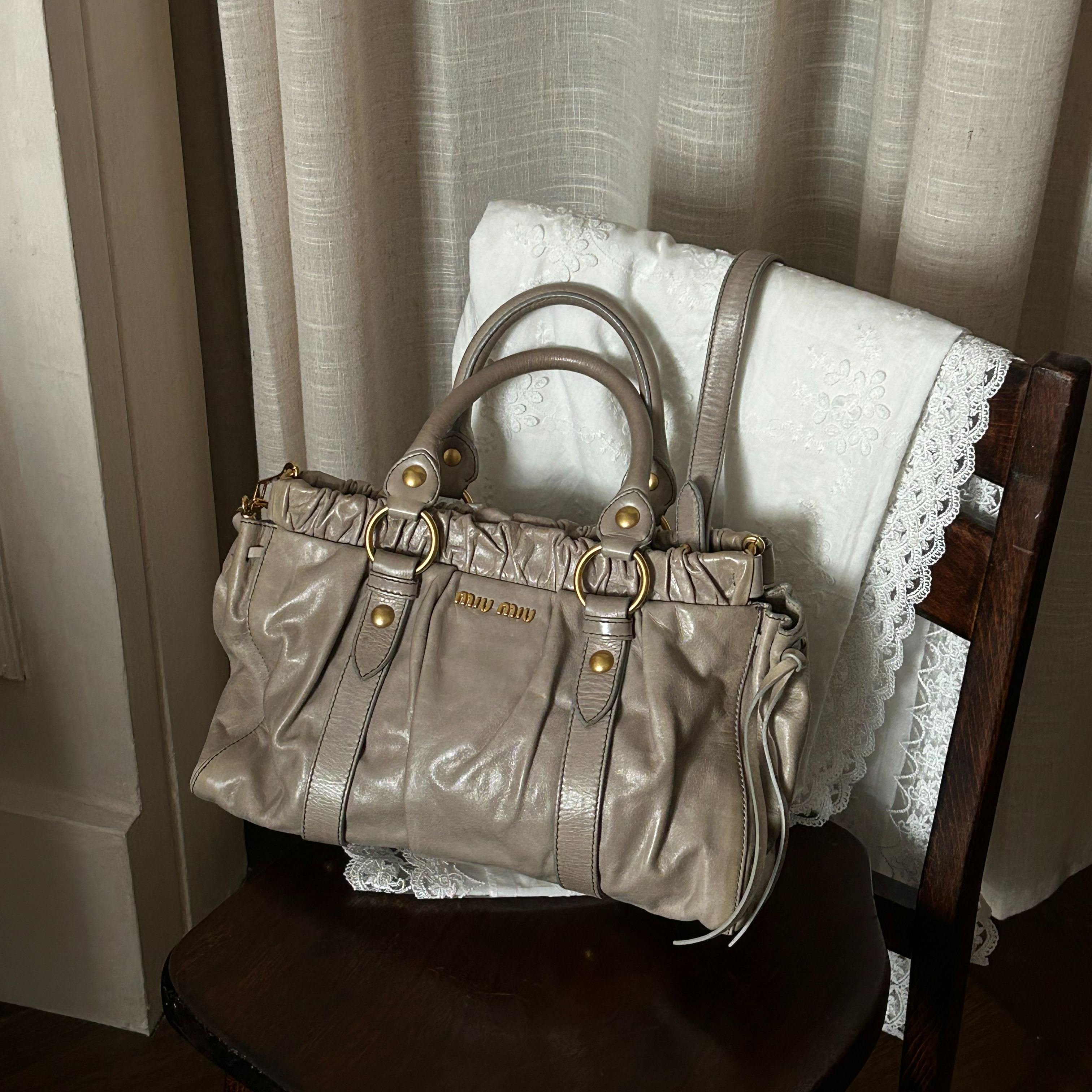 M Wax leather motorcycle bag