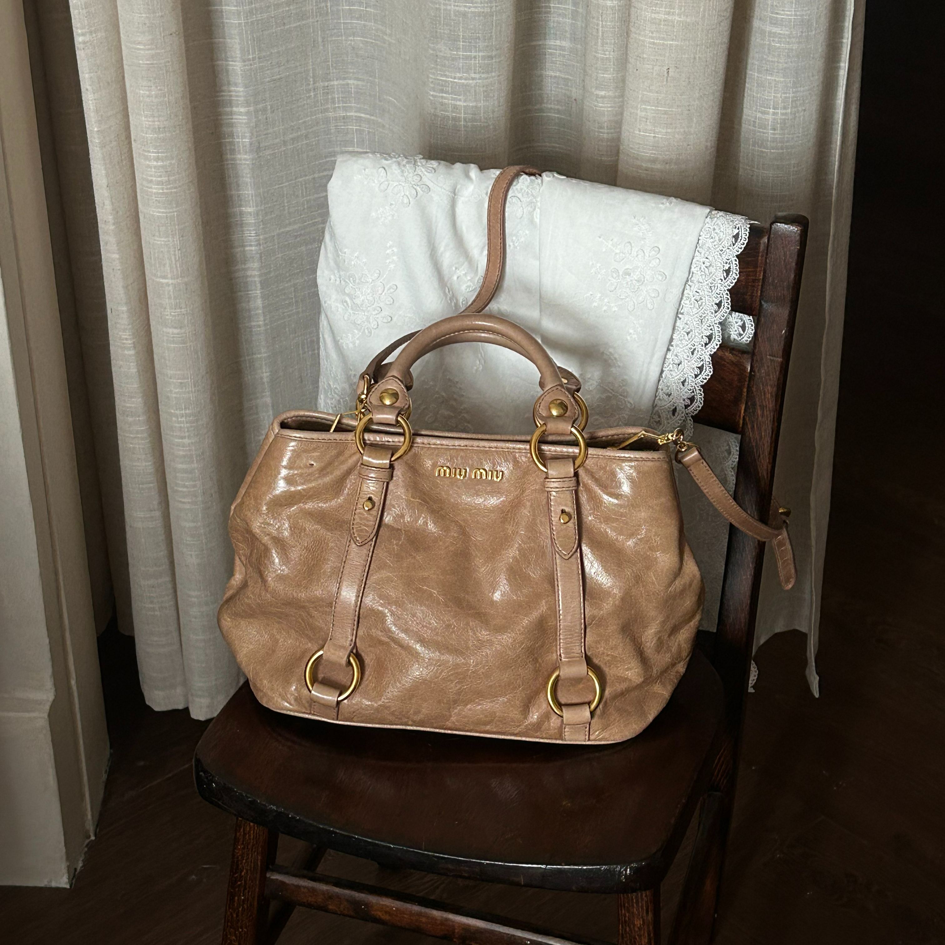 M Wax leather motorcycle bag