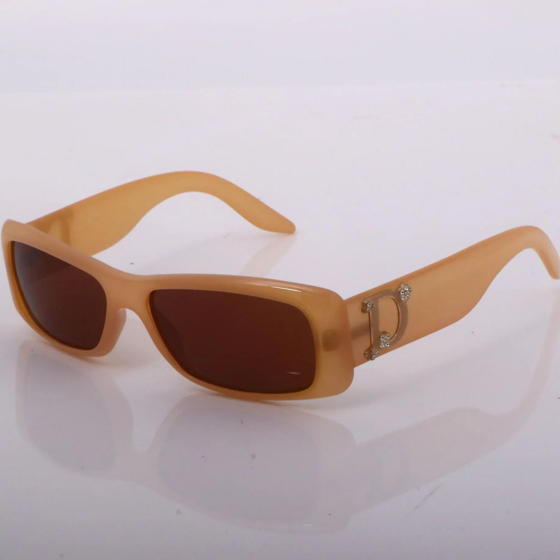 D Caramel orange sunglasses
