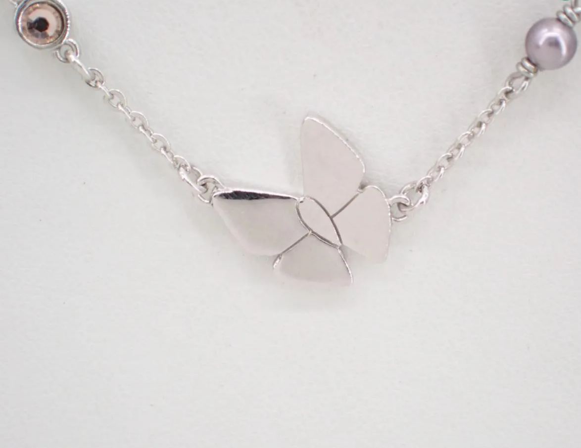 D Butterfly Necklace
