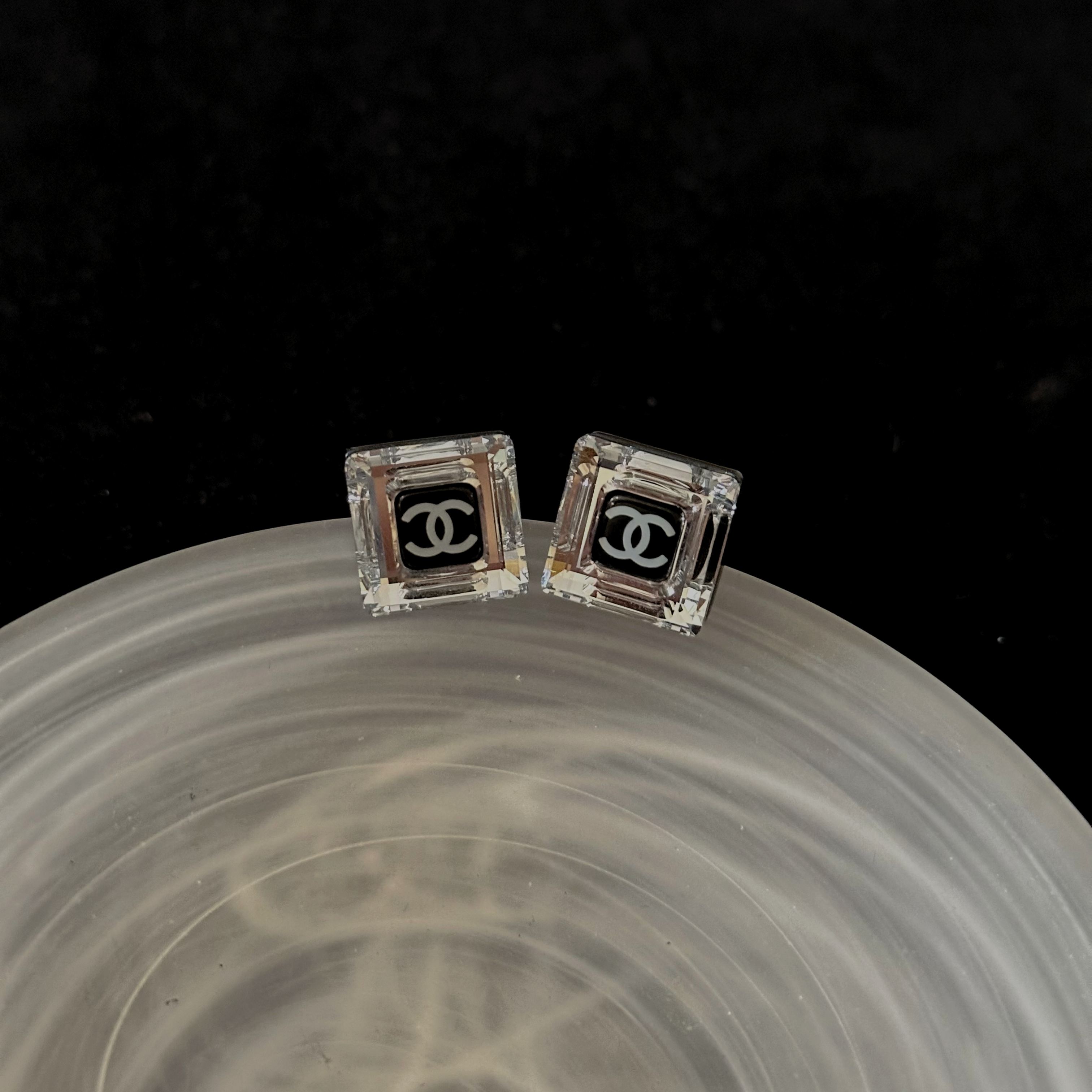 C Rock candy earrings