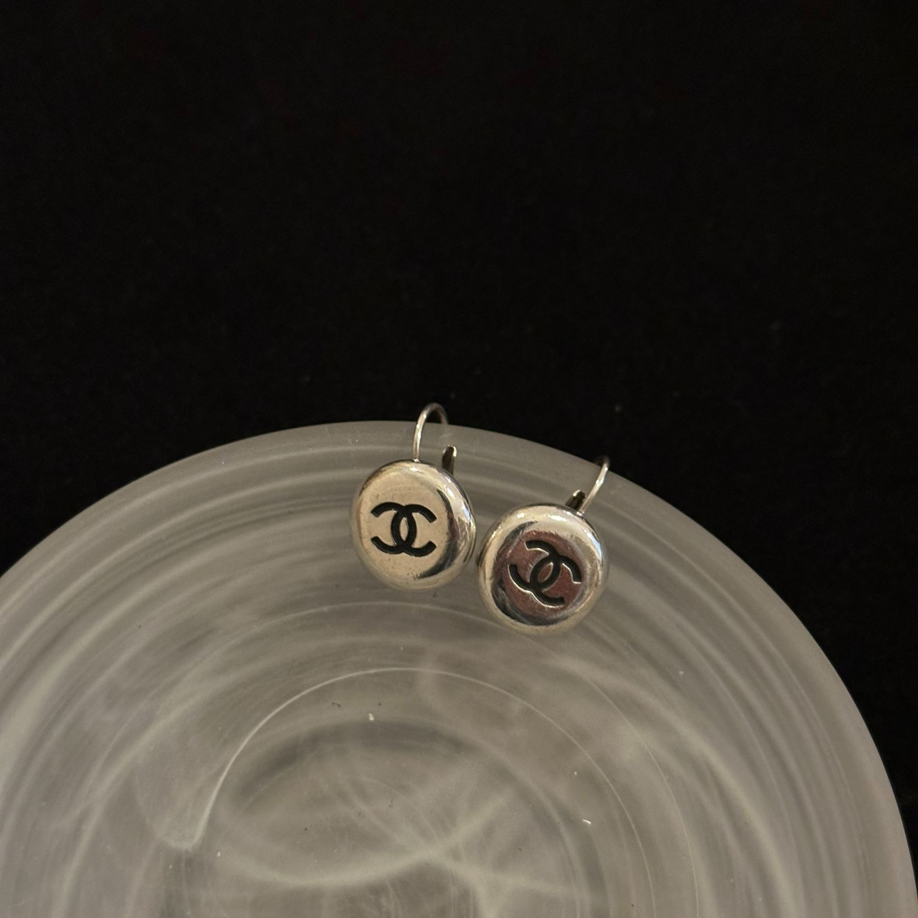 C Double C hoop earrings