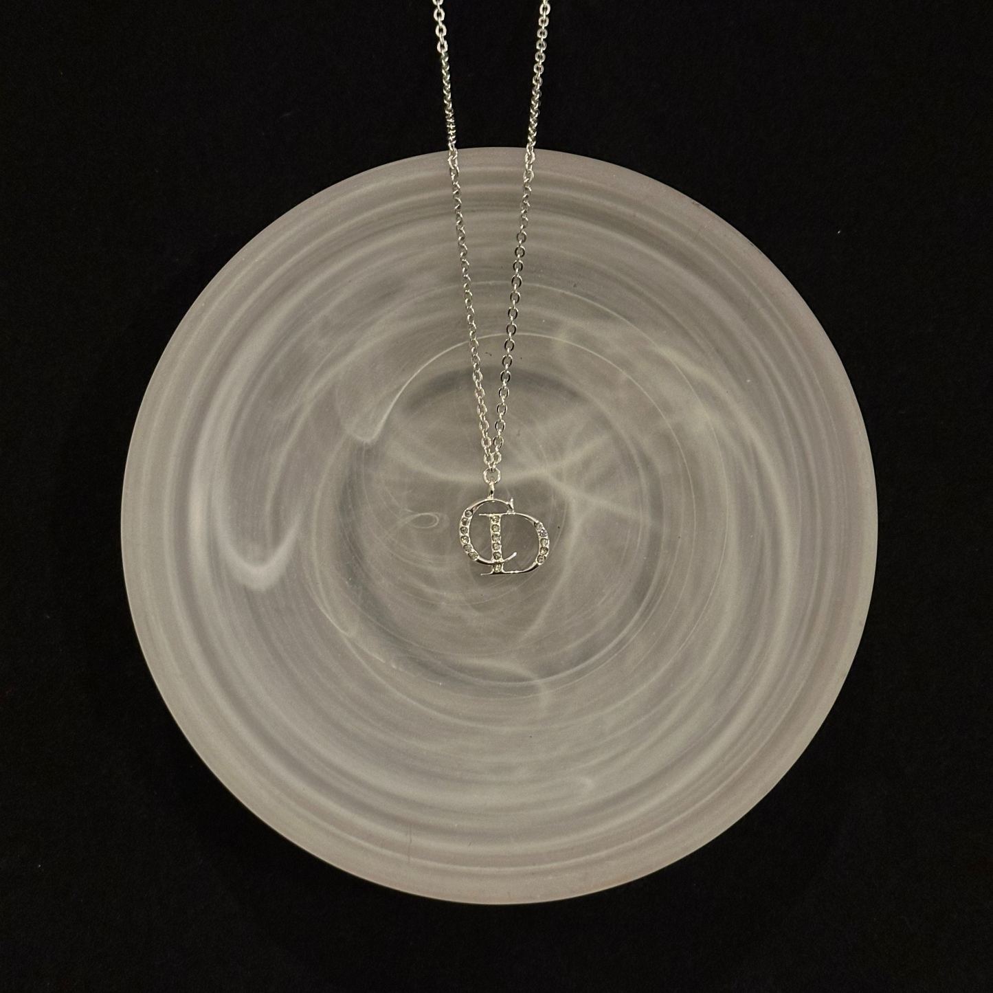 D CD Full Diamond Necklace