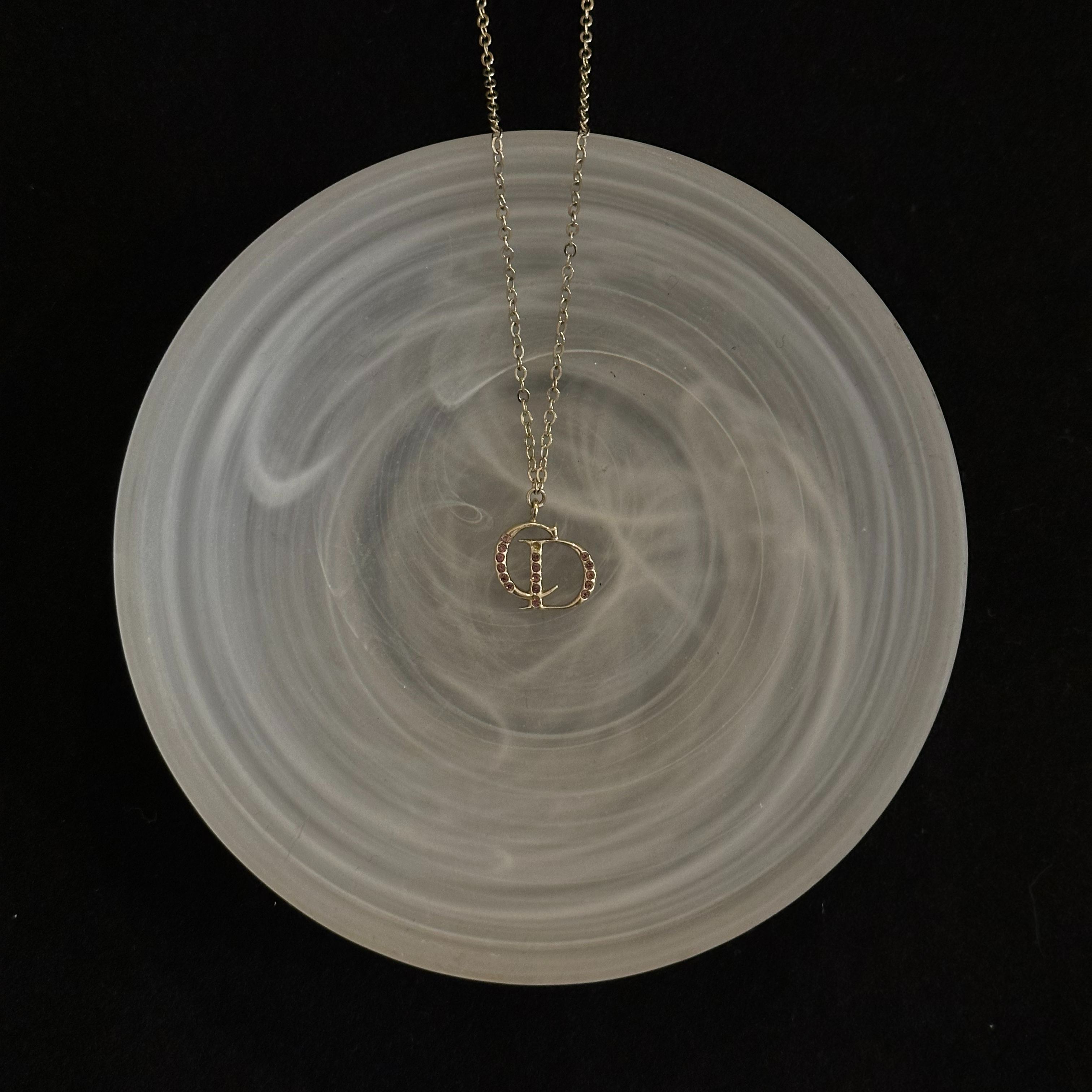 D CD Full Diamond Necklace