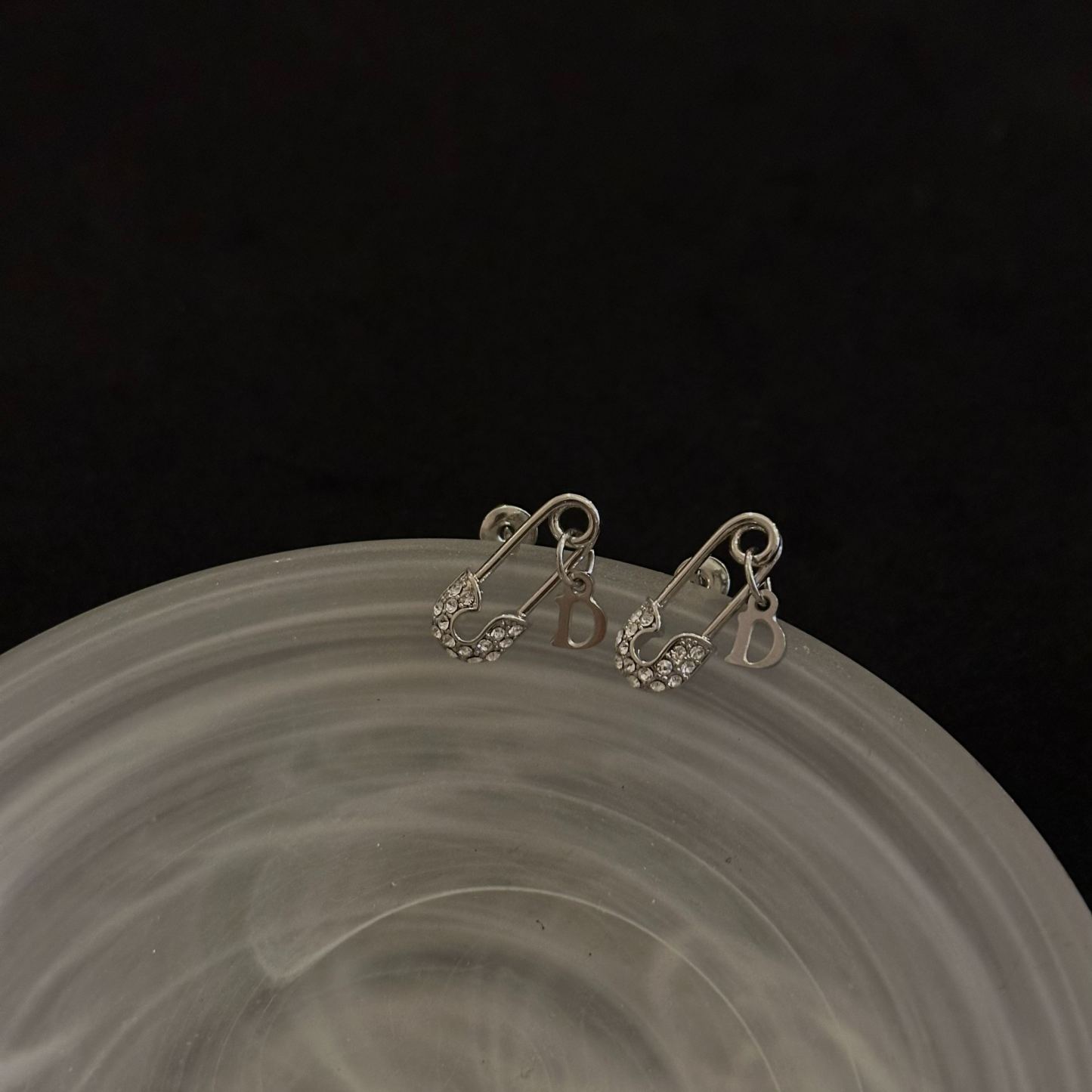 D Paperclip Earrings